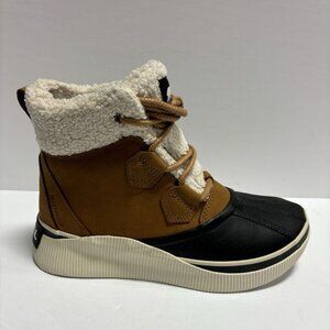 Sorel Women’s Out N About IV Chillz Brown Waterproof Boots, Size 7.5 M